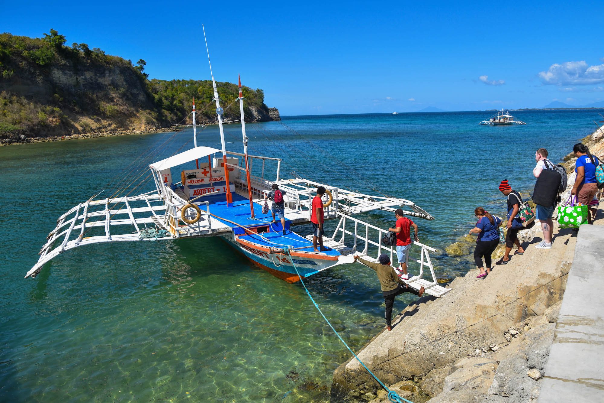 maya port to malapascua travel time