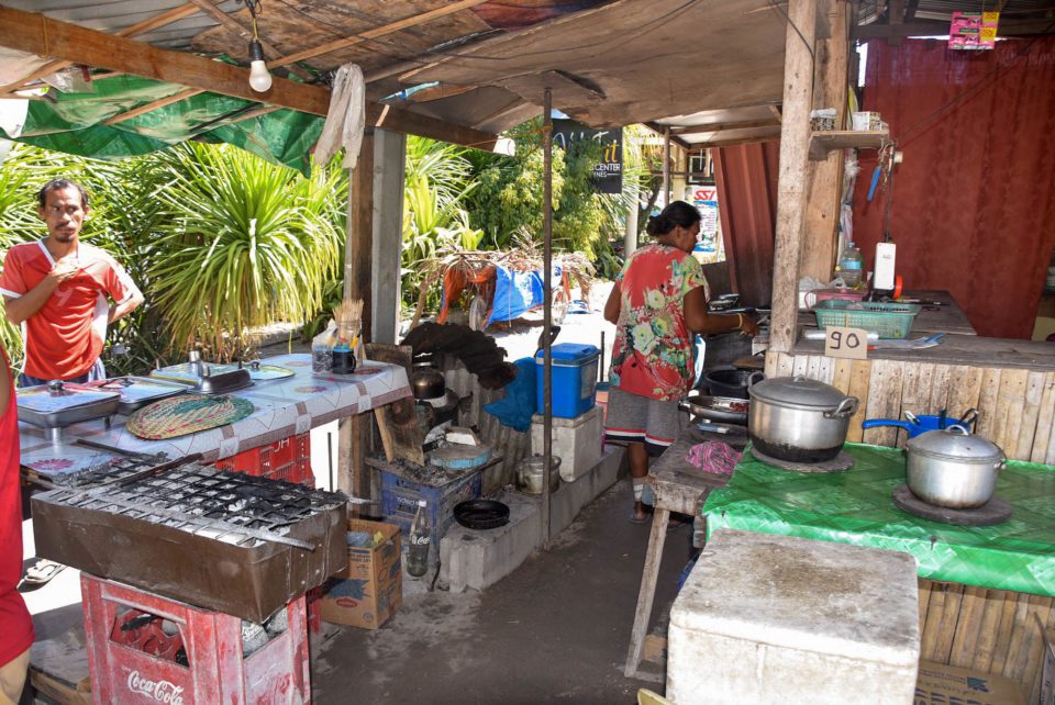 Local eatery in Tawigan